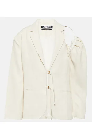 Jacquemus La Veste Galliga linen-blend blazer