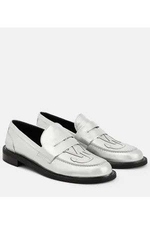 J.W.Anderson Anchor leather loafers