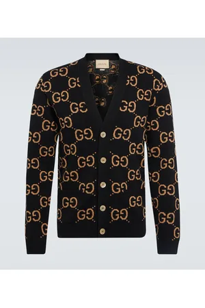 Gucci GG jacquard wool cardigan