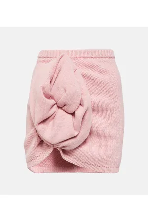 MAGDA BUTRYM Cashmere miniskirt