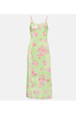 LOVESHACKFANCY Sima midi dress
