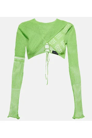 Roberta Einer Loona cotton crop top