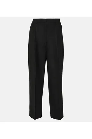 Totême High-rise cropped straight pants