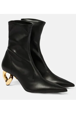 J.W.Anderson Chain leather ankle boots