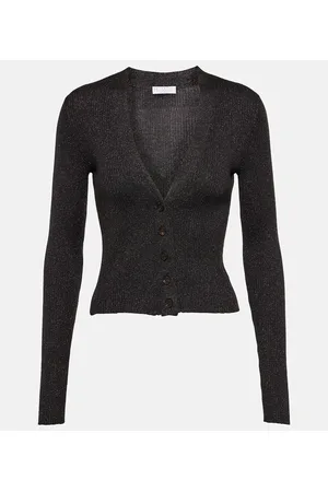 Brunello Cucinelli Cashmere and silk-blend cardigan