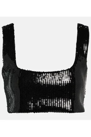 GALVAN Beating Heart sequin top