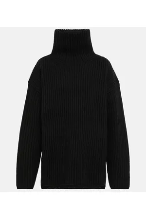Joseph High-neck ribbed-knit wool sweater
