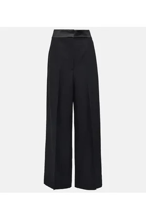Khaite Banton high-rise wide-leg pants