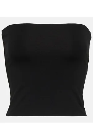 Brunello Cucinelli Cotton-blend tube top