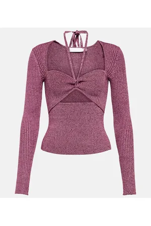 Simkhai Alexia ribbed-knit top
