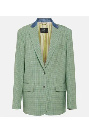Etro Houndstooth blazer