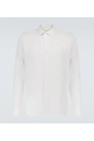 Orlebar Brown Giles linen long-sleeved shirt