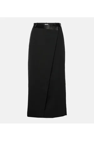 Simkhai Clarissa wool-blend maxi skirt