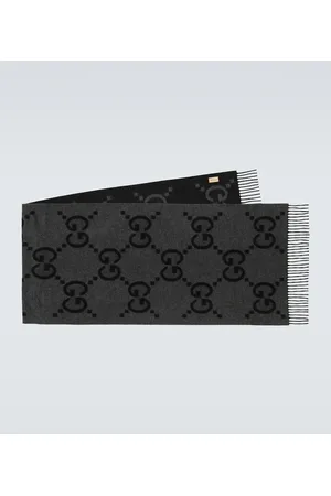 Gucci Cashmere GG jacquard scarf