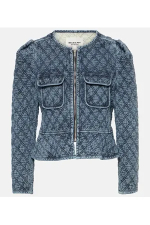 Marant Etoile Deliona quilted cotton jacket