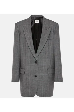 Marant Etoile Precious checked wool blazer