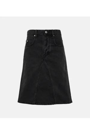 Marant Etoile Fiali denim midi skirt