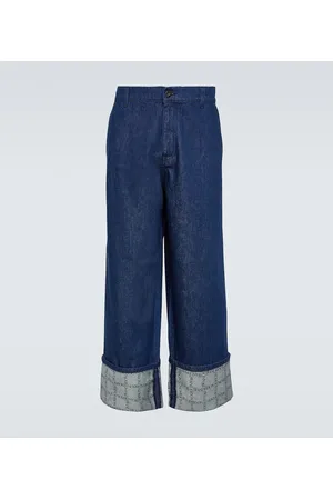 J.W.Anderson Turn Up wide-leg jeans