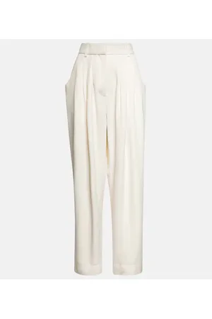 CO High-rise pleated pants