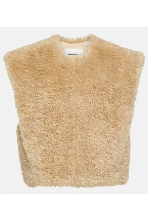 Marant Etoile Feliz faux-shearling vest