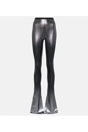 Rick Owens Carmen metallic flared pants