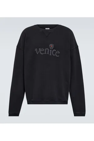 ERL Printed cotton fleece sweatshirt