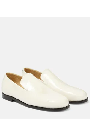 Khaite Alessio leather loafers