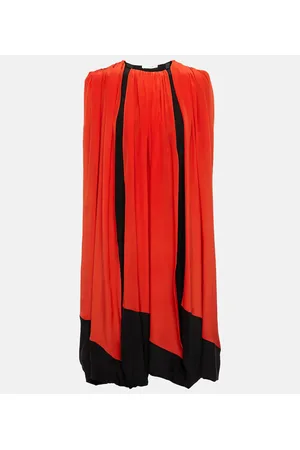 The Row Althea silk tunic top