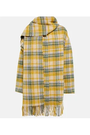 Marant Etoile Faty wool-blend scarf coat