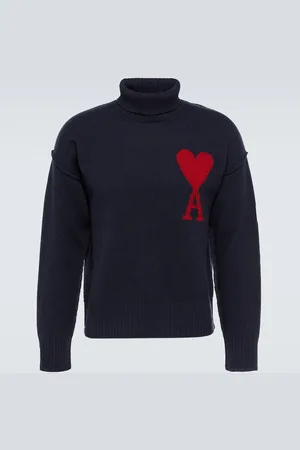 Ami Ami De CÅur virgin wool turtleneck sweater