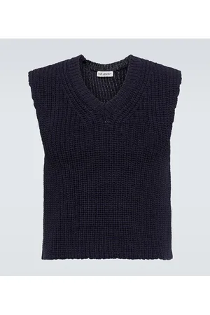 OUR LEGACY Intact ribbed-knit cotton sweater vest