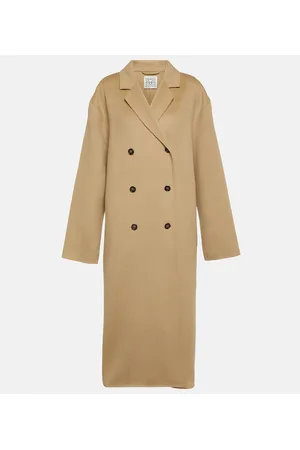 Totême Oversized double-breasted wool coat