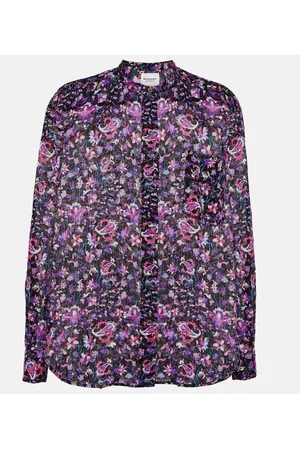 Marant Etoile Mexika floral cotton blouse