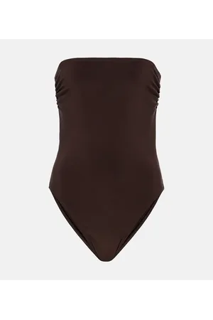 Norma Kamali Bishop strapless swimsuit