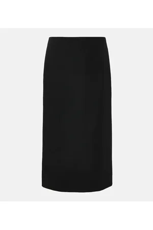 The Row Kassie wool skirt