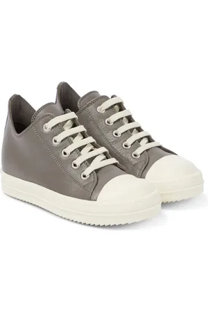 Rick Owens Strobe leather sneakers