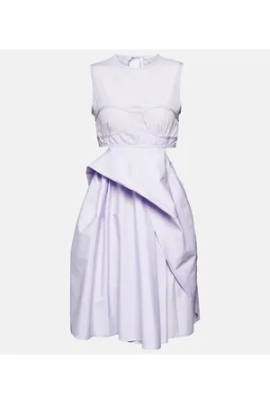 Cecilie Bahnsen Seero cutout cotton minidress