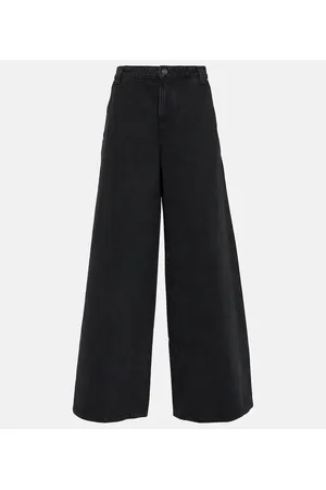 Khaite Jacob low-rise wide-leg jeans