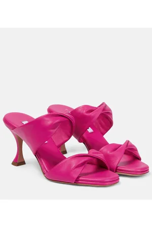 Aquazzura Twist leather sandals