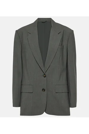 Brunello Cucinelli Oversized wool-blend blazer