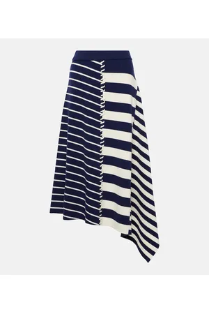 Simkhai Braylon asymmetrical midi skirt