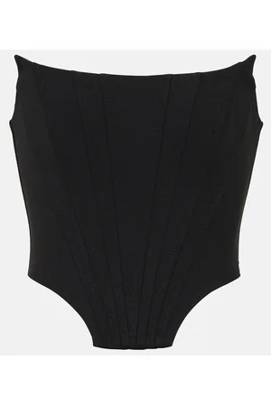 GIUSEPPE DI MORABITO Cropped wool-blend top