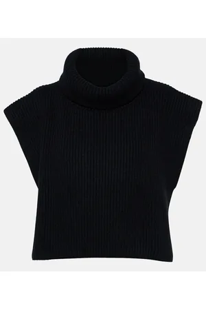 The Row Eppie ribbed-knit cashmere collar
