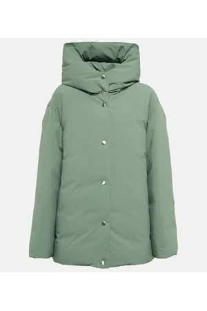 Jil Sander Hooded down jacket