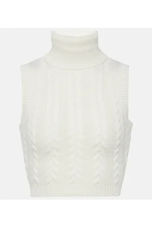 Max Mara Oscuro wool and cashmere turtleneck top