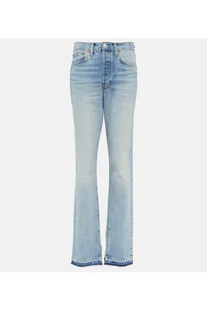 RE/DONE High-rise bootcut jeans