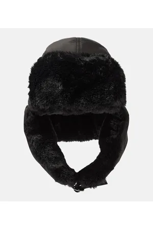 Stella McCartney Faux fur-trimmed hat