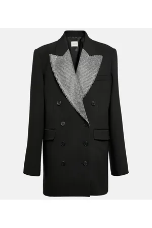 Khaite Balton crystal-embellished blazer
