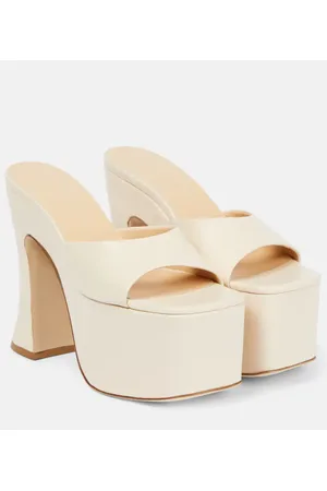 MAGDA BUTRYM Leather platform mules