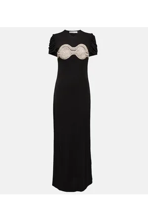 CHRISTOPHER ESBER Embellished jersey maxi dress